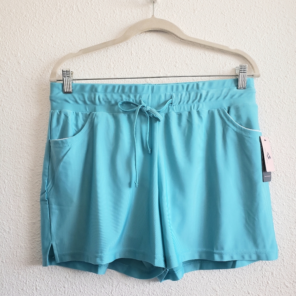 Nwt Hodo Sports Women Drawstrings Silky Running Shorts Insert Panties